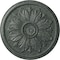 Ekena Millwork Kaya Ceiling Medallion (Fits Canopies up to 5 1/4"), 23 5/8"OD x 1 1/2"P, Athenian Green Crackle CM23KAAGC - alternate 1